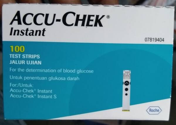 Blood Glucose Test Strips - Accu-Chek