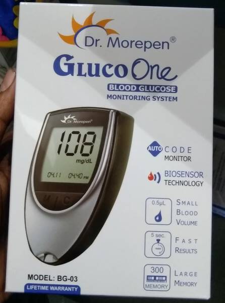 Blood Glucose Monitoring - Dr. Morepen