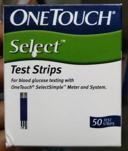Blood Glucose Test Strips - One Touch