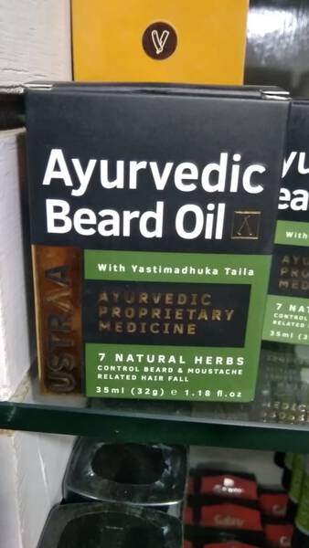 Ayurvedic Beard Oil - Ustraa