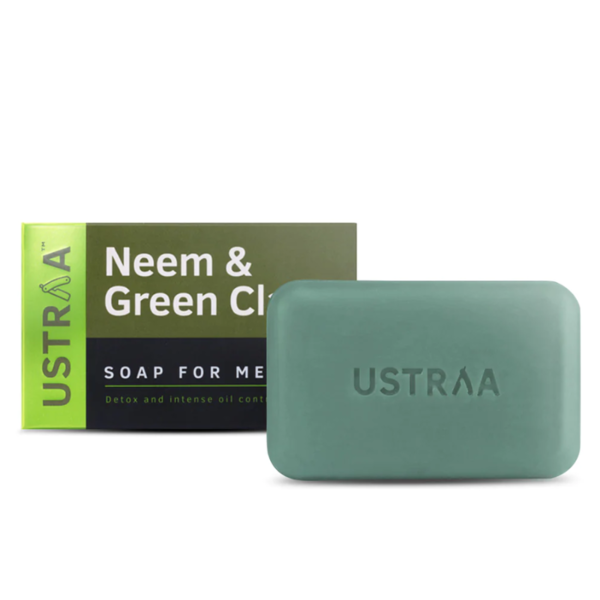 Neem & Green Clay Soap - Ustraa