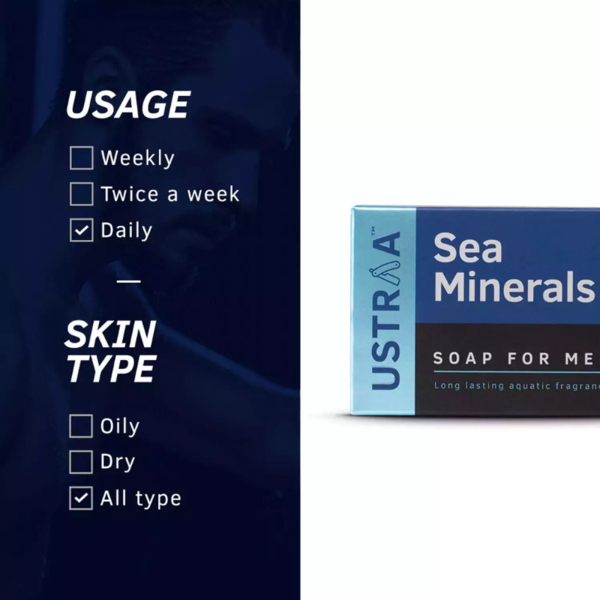 Sea Minerals Soap - Ustraa
