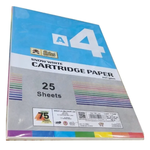 Cartridge Paper Sheet - Lotus