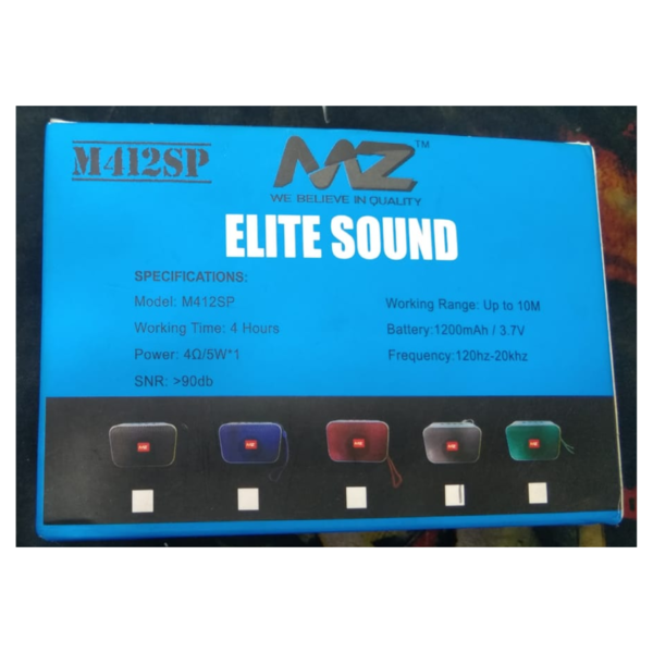 Bluetooth Speaker - MZ