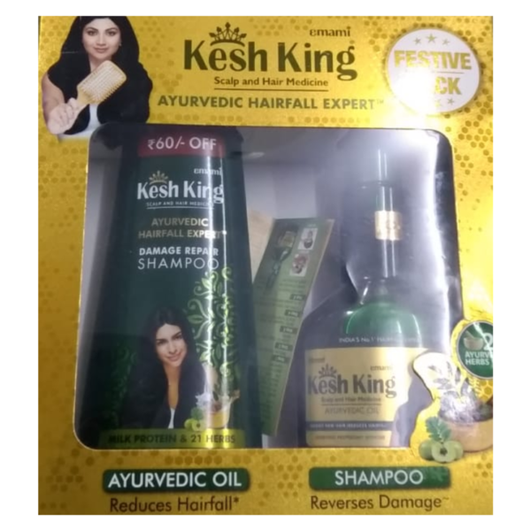 Shampoo & Hair Oil - Kesh King