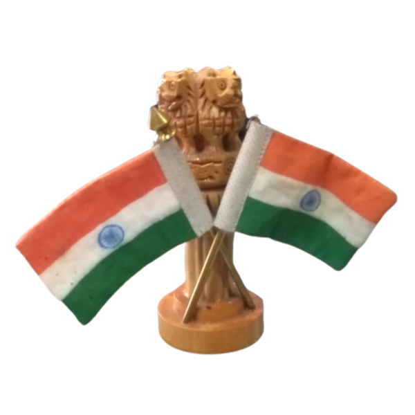 National Flag with Satyamev Jayate Symbol - Generic
