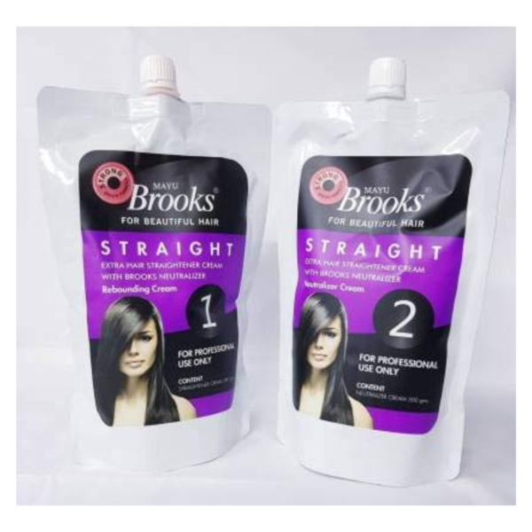 Hair Straightening Cream - Brooks Cosmetics