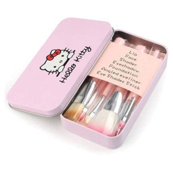 Makeup Brush Set - Hello Kitty