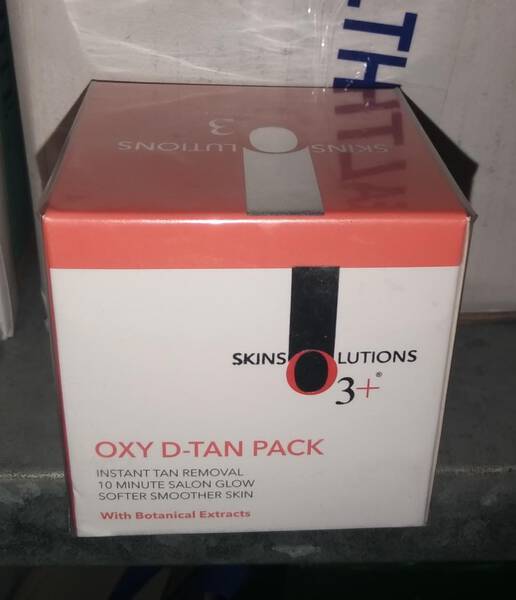 OXY D-Tan Mask - O3 Plus