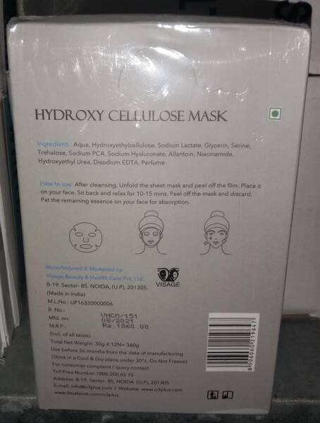 Face Mask & Sheet Mask - O3+ Professional