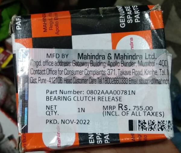 Genuine Parts - Mahindra