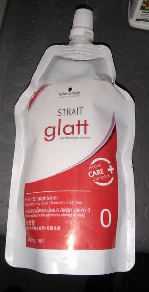 Schwarzkopf Strait Glatt Hair Straightener Cream 2x200ml  Beautiful