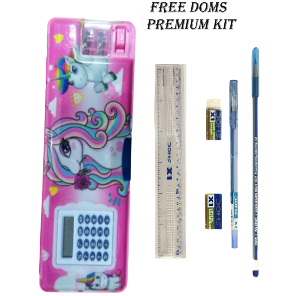 Unicorn Calculator Pencil Box - Unicorn World