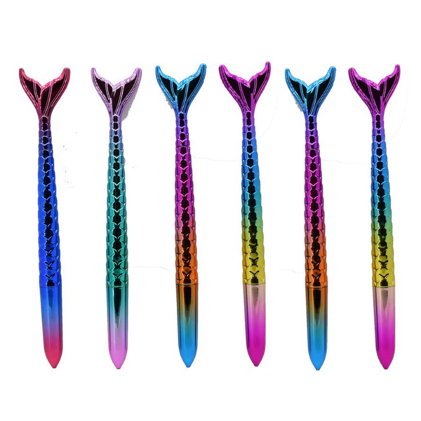 Multicolor Mermaid Gel Pen Image