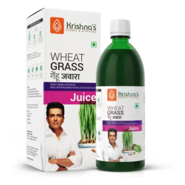 Wheatgrass Juice - Krishna's Herbal & Ayurveda