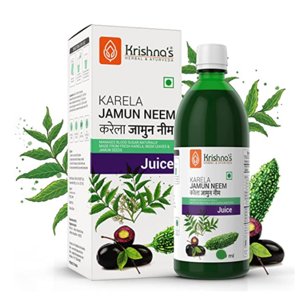 Karela Jamun Neem Juice - Krishna's Herbal & Ayurveda