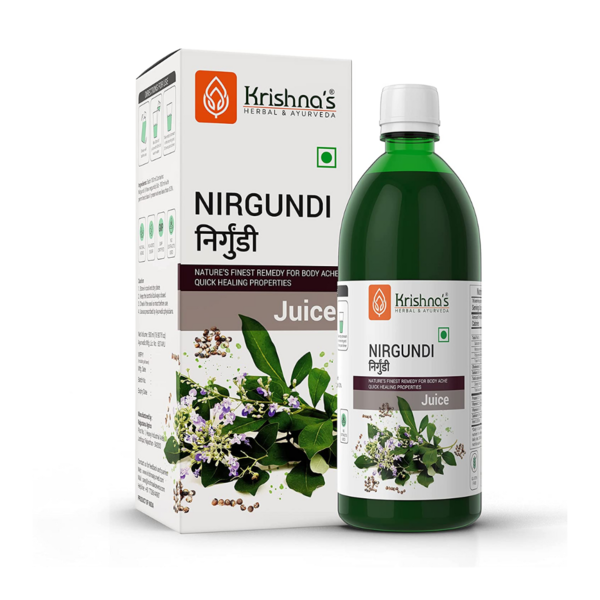 Nirgundi Juice - Krishna's Herbal & Ayurveda