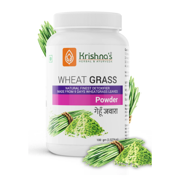 Wheat Grass Juice - Krishna's Herbal & Ayurveda