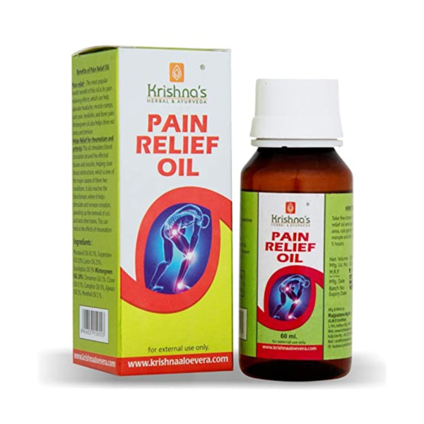 Pain Relife Oil - Krishna's Herbal & Ayurveda