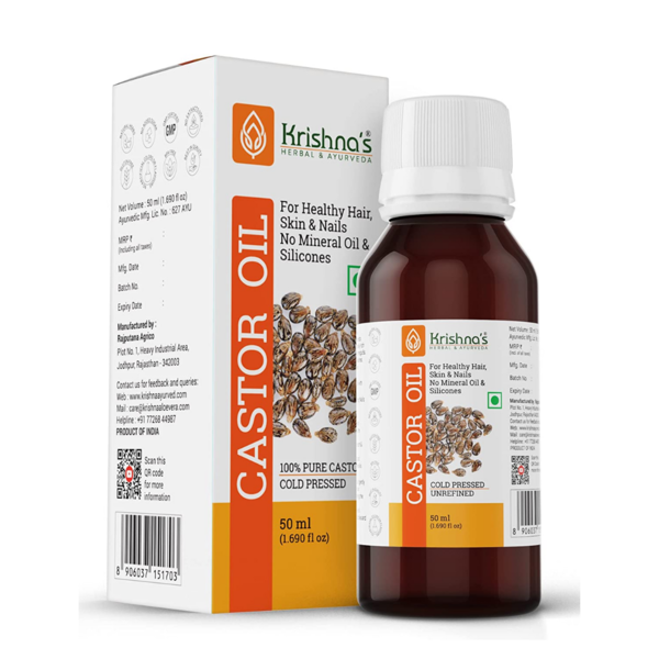 Castor oil - Krishna's Herbal & Ayurveda