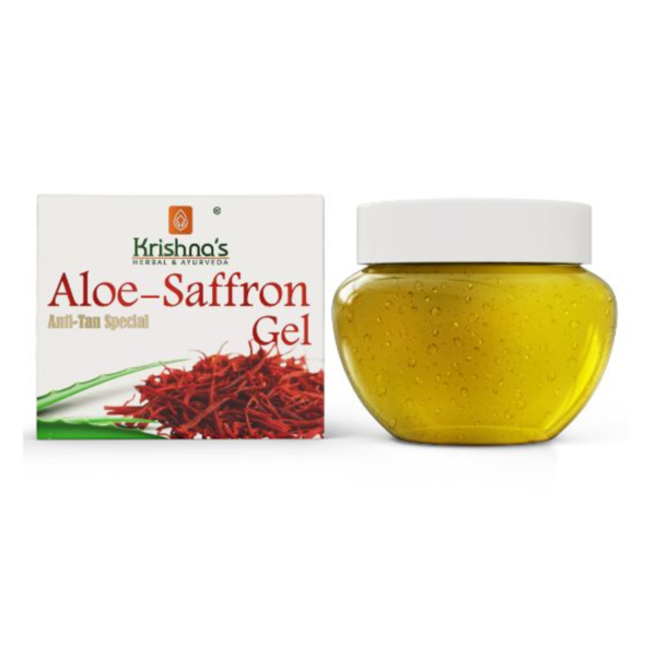 Aloe-Saffron Gel - Krishna's Herbal & Ayurveda