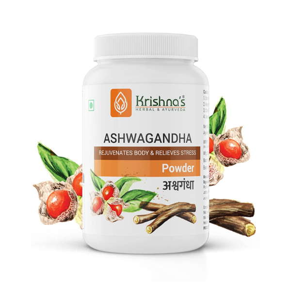 Ashwagandha Powder - Krishna's Herbal & Ayurveda