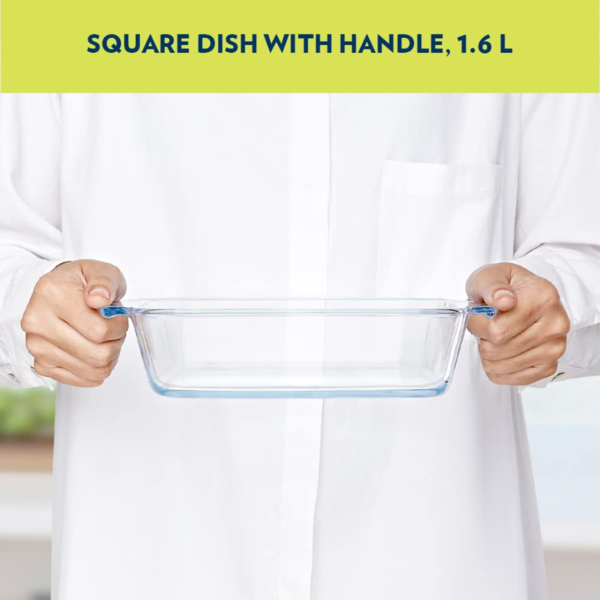 Square Dish - Borosil