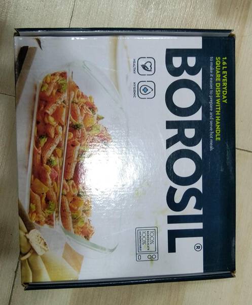Square Dish - Borosil