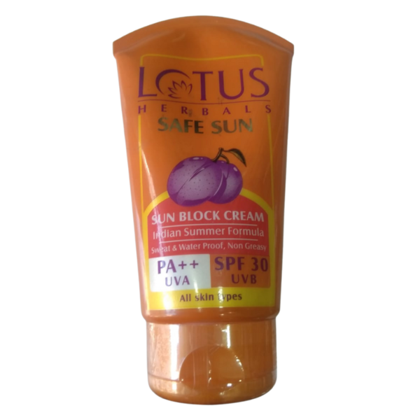 Sun Block Cream - Lotus