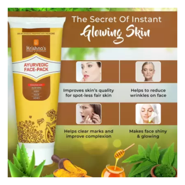 Face Pack - Krishna's Herbal & Ayurveda