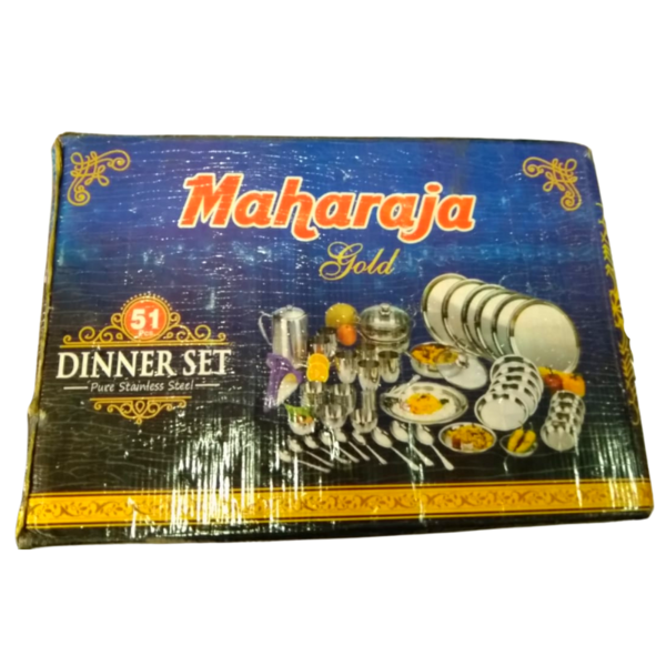Dinner Set - Maharaja Gold