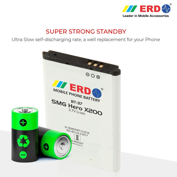 Mobile Phone Battery - ERD