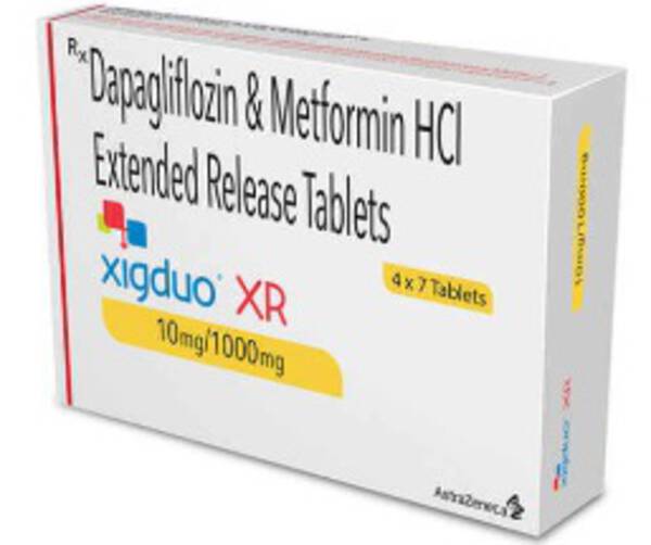 Xlgduo Xr 10mg/1000 mg (Xlgduo Xr 10mg/1000 mg) - AstraZeneca