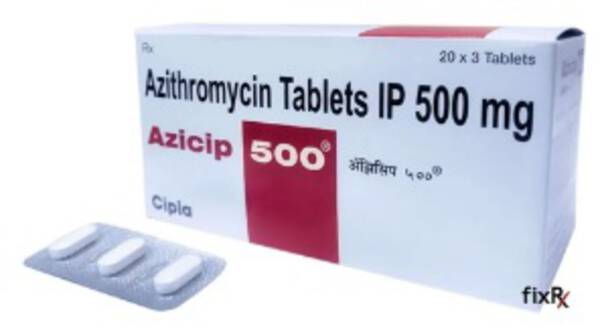 Azicip Tablet (Azicip 500) - Cipla