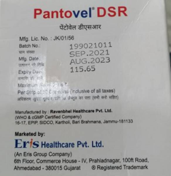 Pantovel DSR (Pantovel DSR) - Eris Healthcare