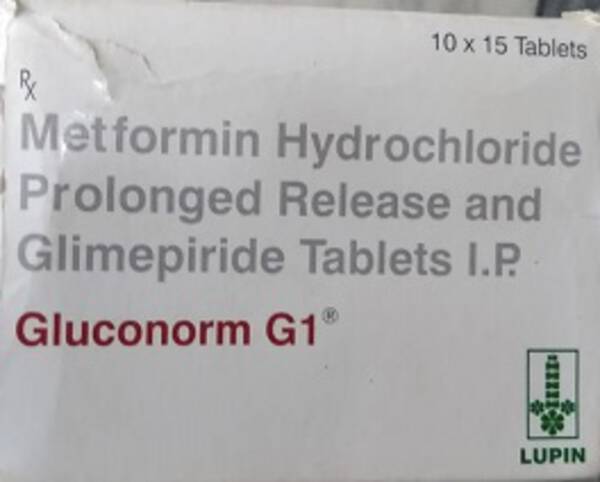 Gluconorm G1 (Gluconorm G1) - Lupin Pharmaceuticals, Inc.