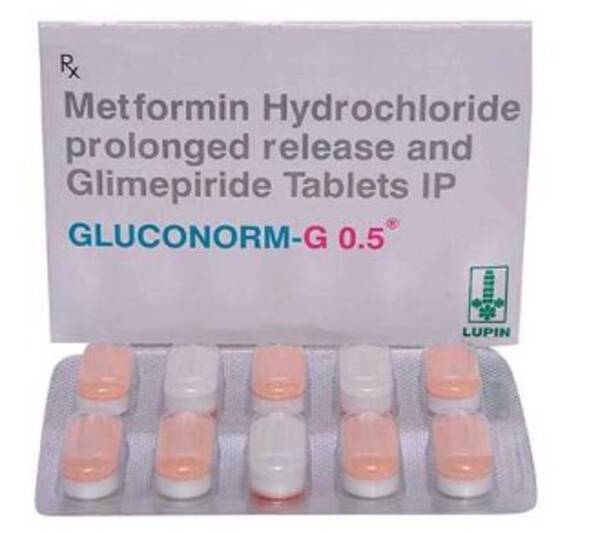 GLUCONORM-G 0.5 (GLUCONORM-G 0.5) - Lupin Pharmaceuticals, Inc.
