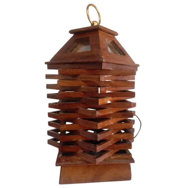 Wooden Hanging Lamp - Generic