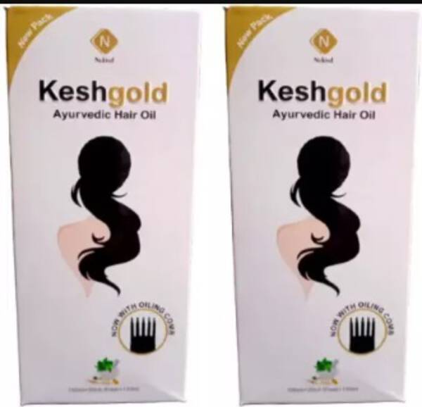 Kesh Gold Ayurvedic Hair Oil-Image