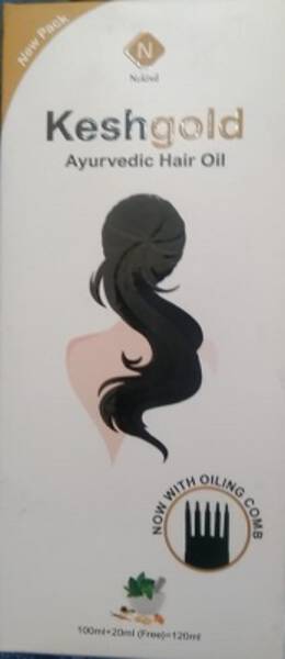 Kesh Gold Ayurvedic Hair Oil (Kesh Gold Ayurvedic Hair Oil) - Nukind Healthcare