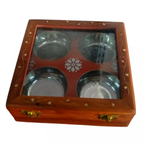 Wooden Dry Fruits Box - Generic