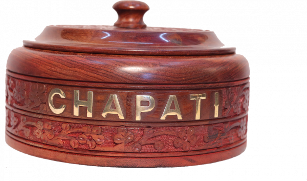 Wooden Chapati Box - Generic