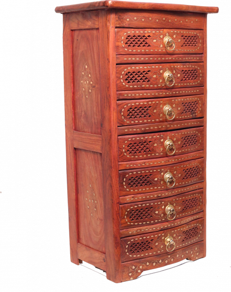 Wood Chest of Drawers - Generic