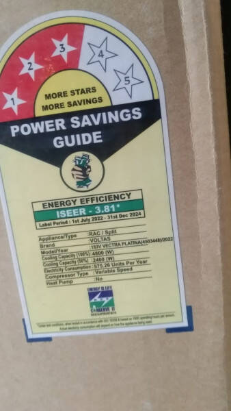 Split Air Conditioner - Voltas