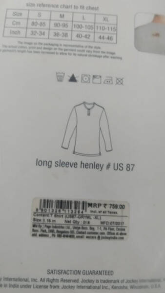Long Sleeve T-Shirt - Jockey