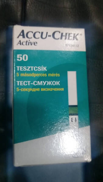 Blood Glucose Test Strips - Accu-Chek