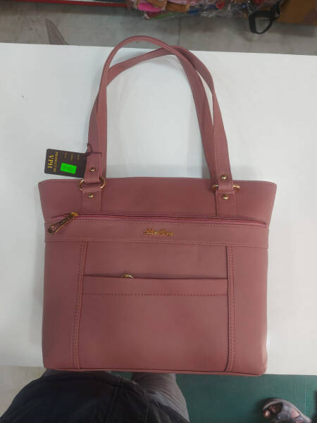 Women Handbag - Silver Stone Purses