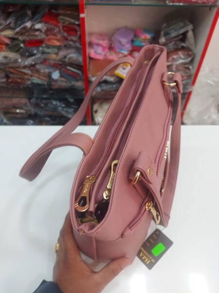 Women Handbag - Silver Stone Purses