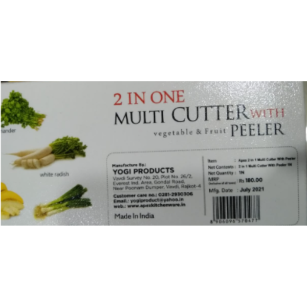 Multi Cutter With Peeler - Apex