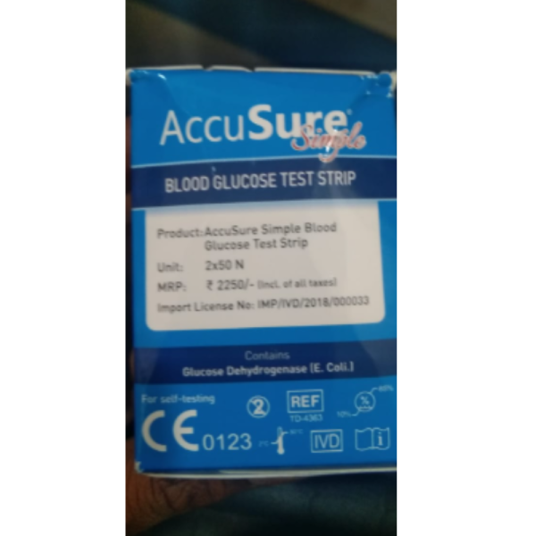 Blood Glucose Test Strips - AccuSure